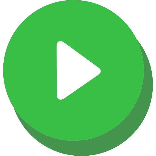 Green Play Button icon PNG and SVG Vector Free Download